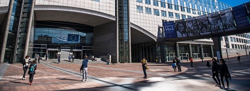 European Parliament Buildings in Brussels - TIPIK 2018